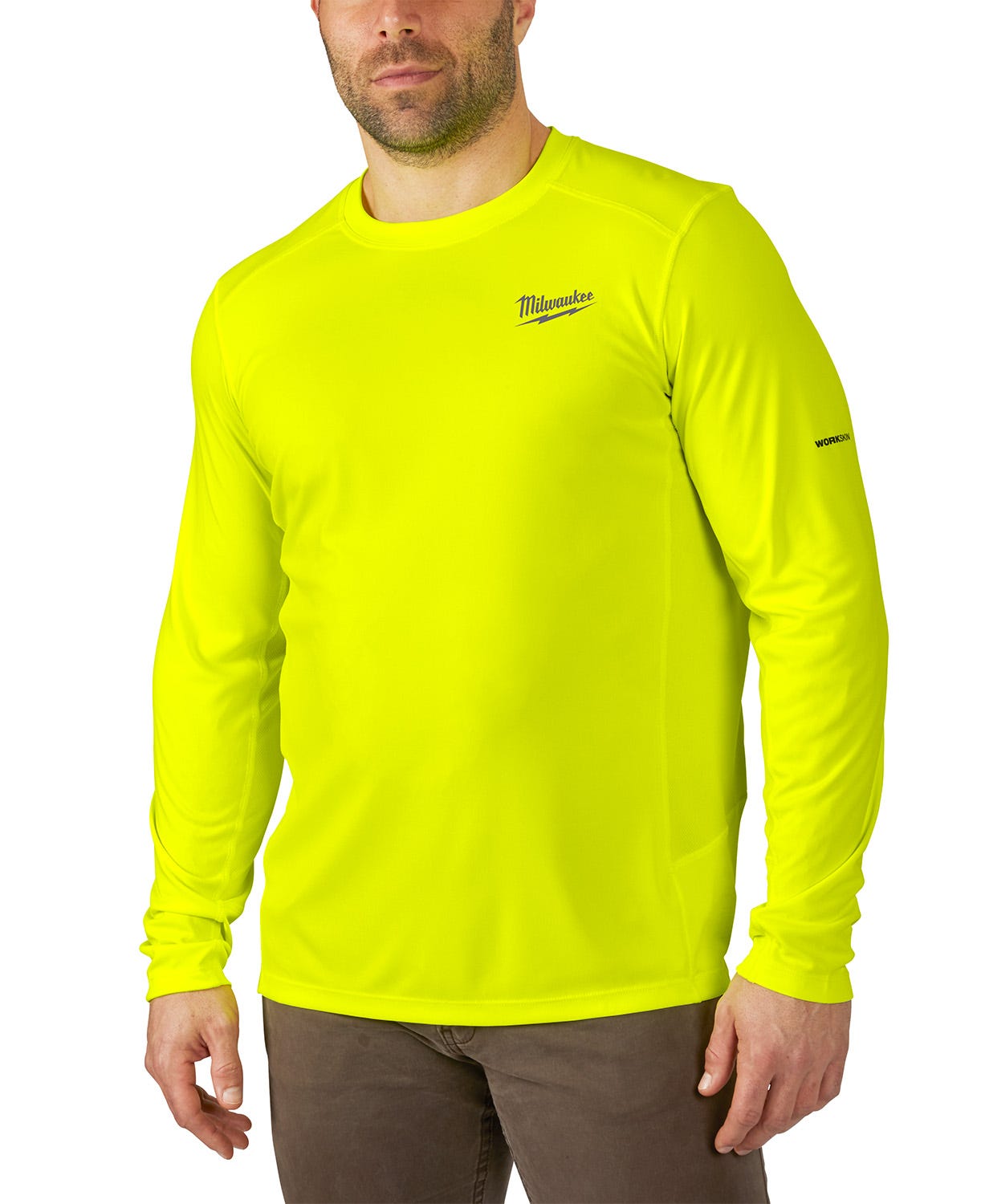 Milwaukee 415HV Hi-Vis Long Sleeve Workskin Light Shirt