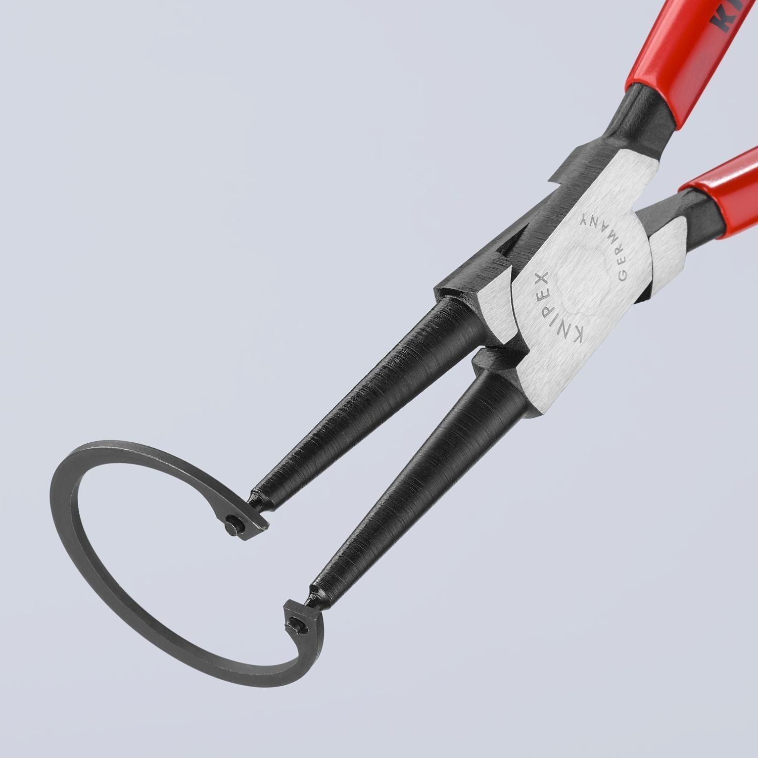 Knipex 44 11 J3 Internal Snap Ring Pliers-Forged Tips