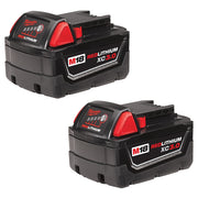 Milwaukee 48-11-1822 M18 Red Lithium 18V 3.0Ah, 2-Pack