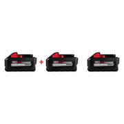 Milwaukee M18 REDLITHIUM HIGH OUTPUT XC 8.0Ah Battery, 3-Pack