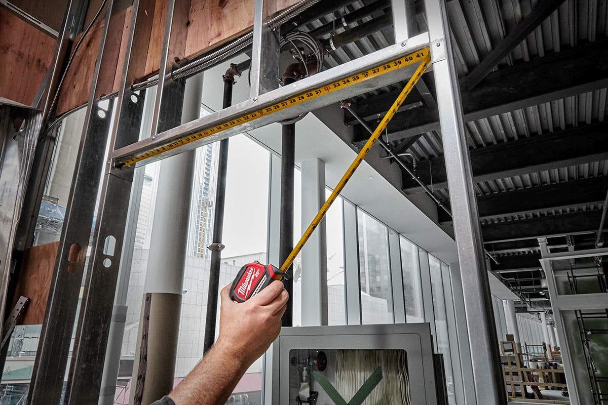 Milwaukee 48-22-0325G 25-Foot Compact Magnetic Tape Measure, 2-Pack