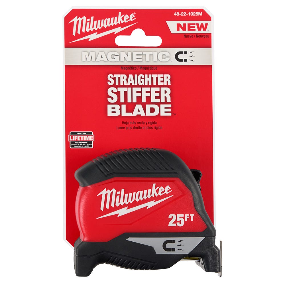 Milwaukee 48-22-1025M 25 ft. Magnetic Tape Measure