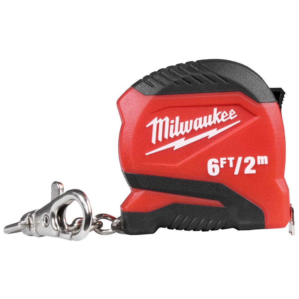Milwaukee 48-22-1706 6 ft./2m Keychain Tape Measure