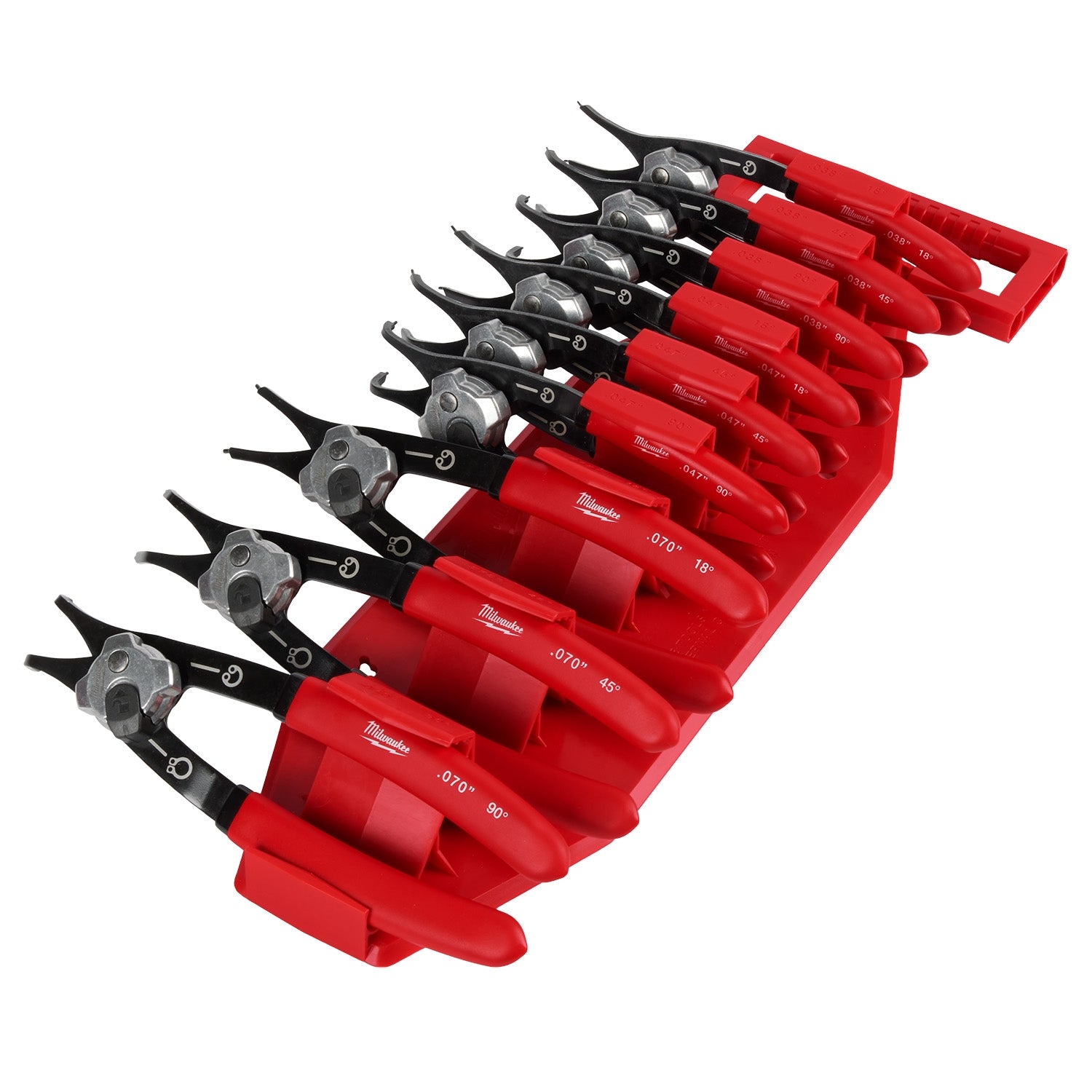 Milwaukee 48-22-6539 9PC SNAP RING PLIERS SET – Tool Nut