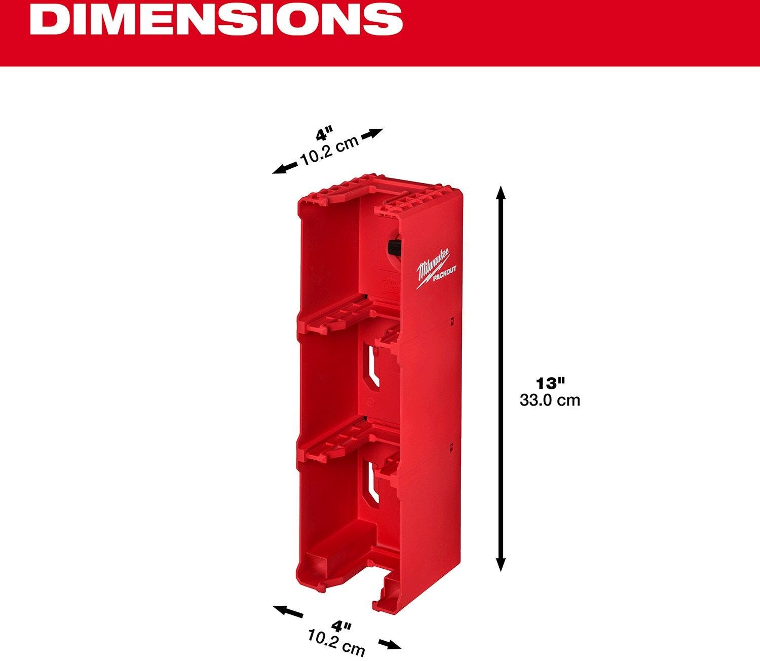 Milwaukee 48-22-8339 PACKOUT M18 Battery Rack