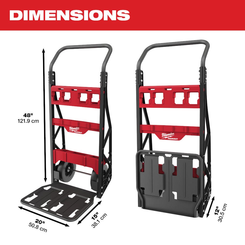 Milwaukee 48-22-8415 PACKOUT 2-Wheel Cart