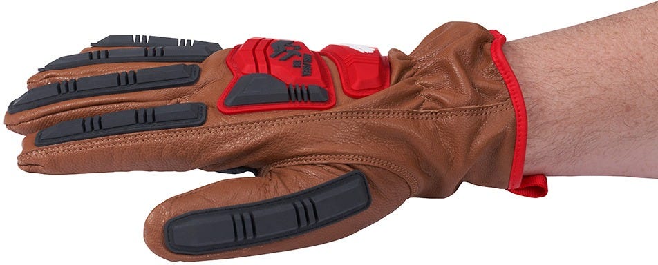 Milwaukee 48-22-8773 Impact Cut Level 3 Goatskin Leather Gloves - XL