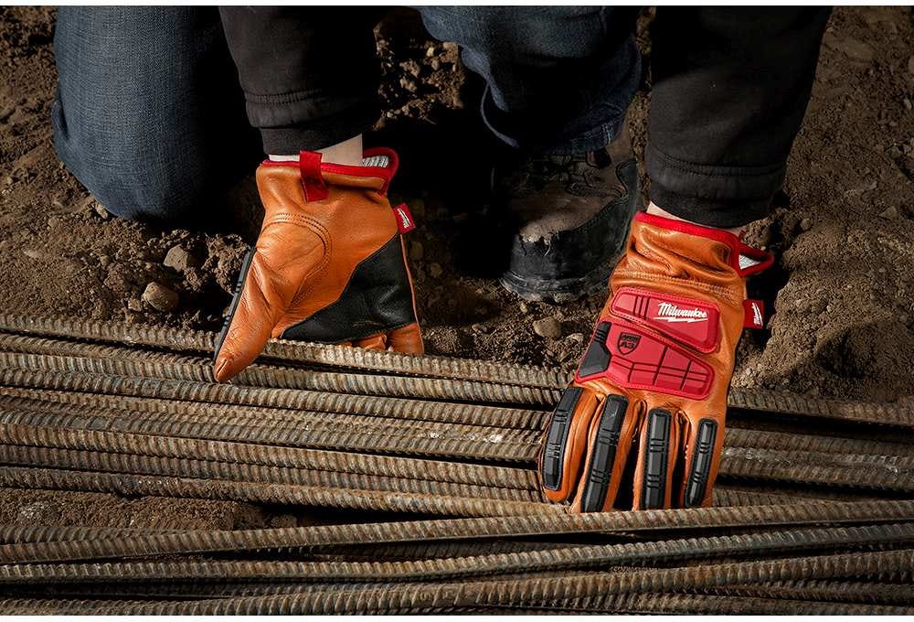 Milwaukee 48-22-8773 Impact Cut Level 3 Goatskin Leather Gloves - XL