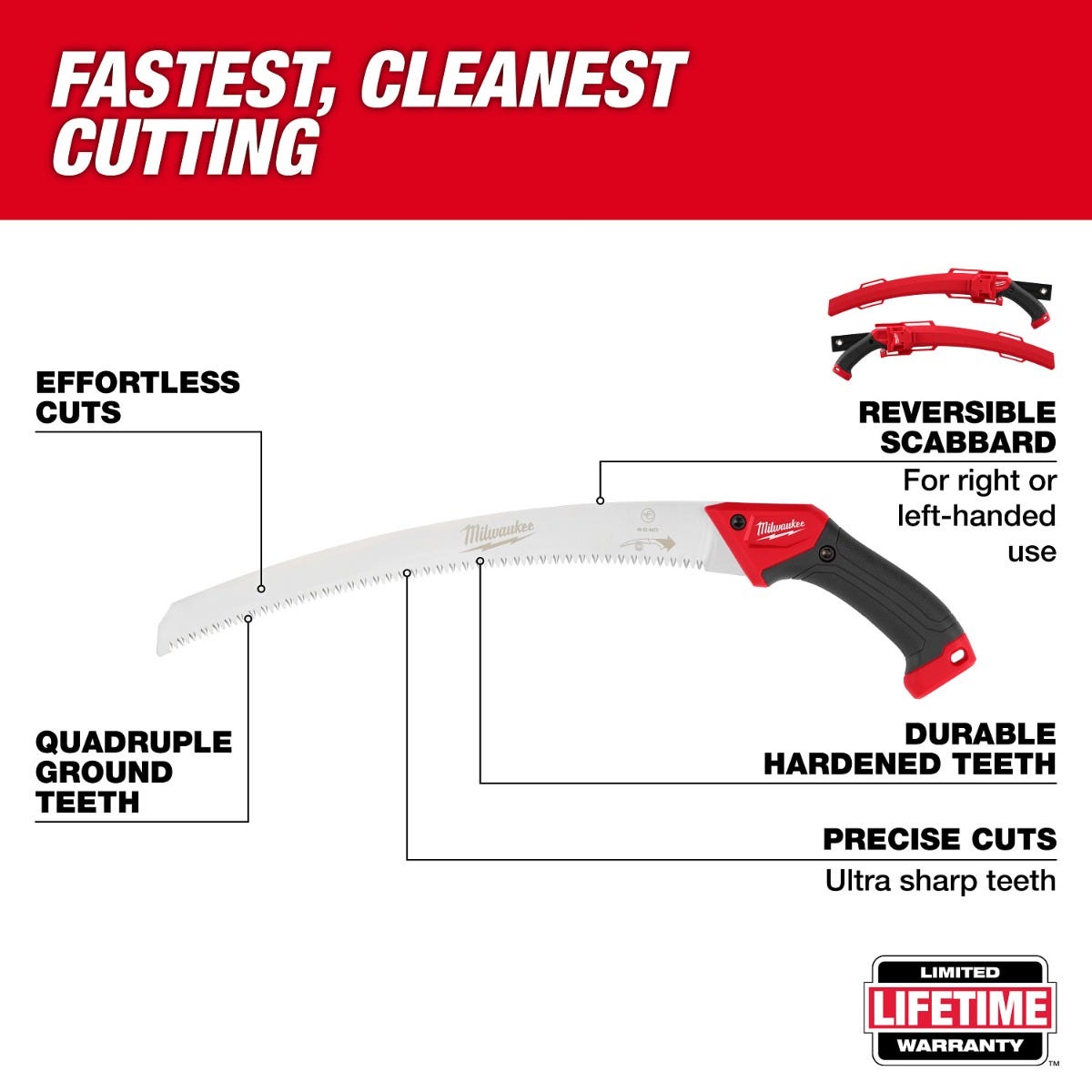 Milwaukee 48-22-9372 14-in. Fixed Pruning Saw