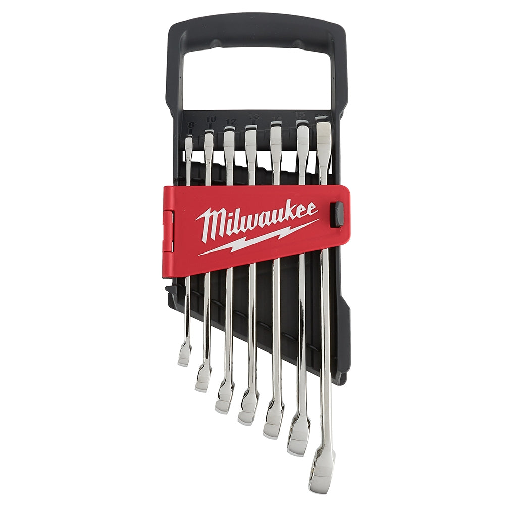 Milwaukee 48-22-9507 7-Piece Combination Wrench Set, Metric