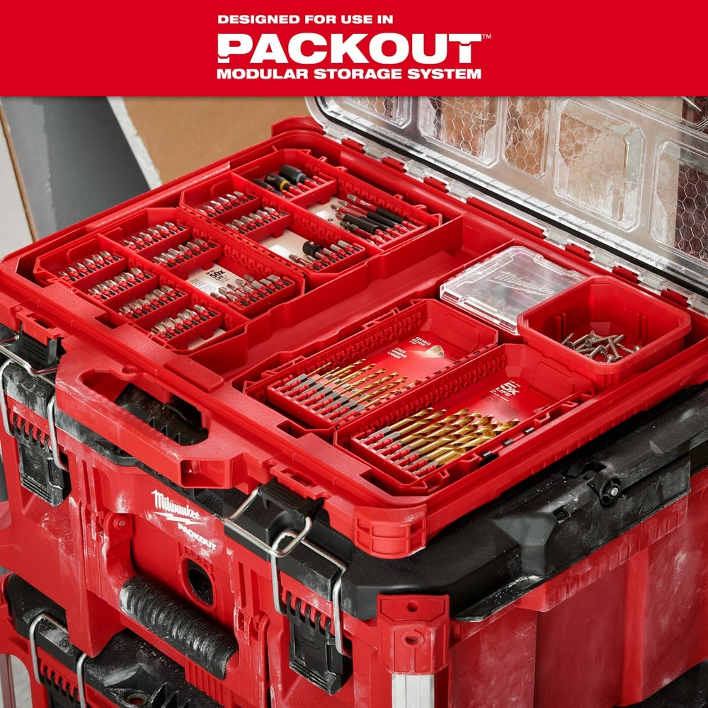 Milwaukee 48-32-4010 54-Piece SHOCKWAVE Impact Duty Driver Bit Set