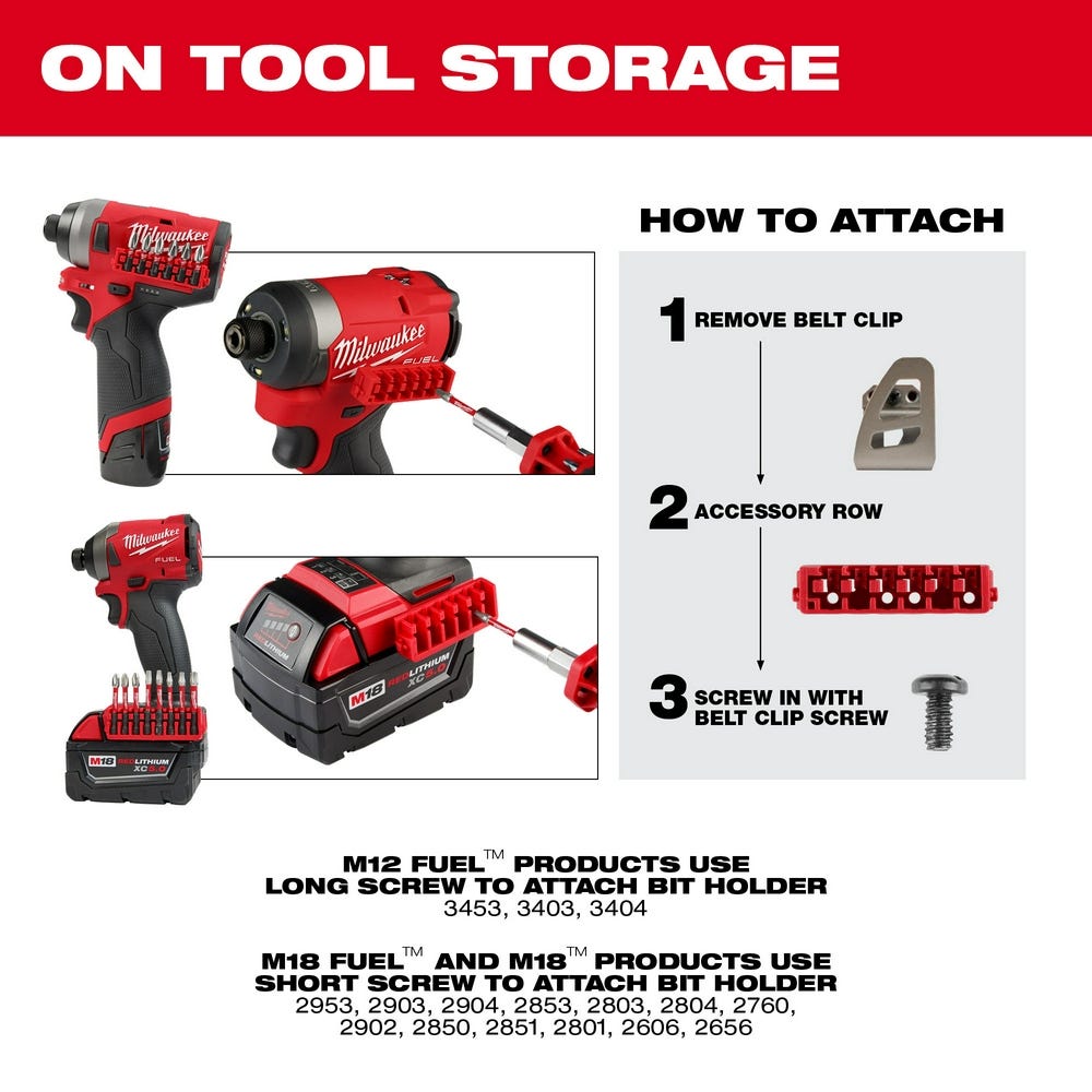 Milwaukee 48-32-4010 54-Piece SHOCKWAVE Impact Duty Driver Bit Set