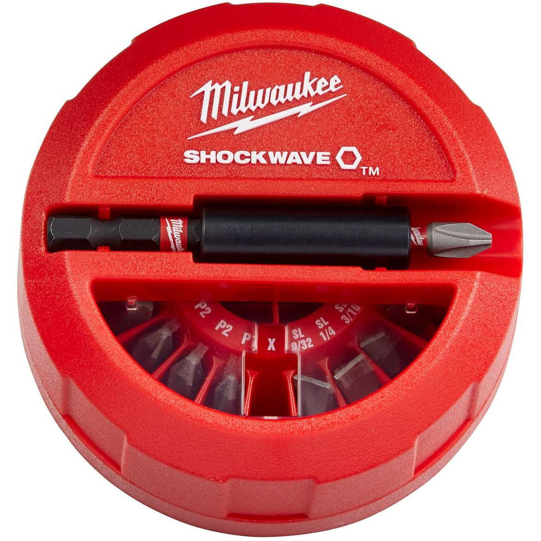 Milwaukee 48-32-4012 Shockwave Impact Driver Bit Puck (Pdq), 22-Pieces