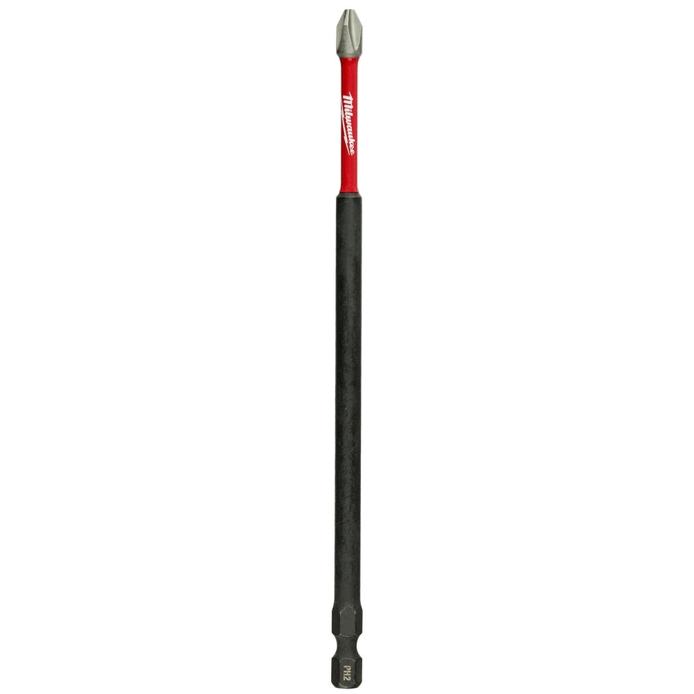 Milwaukee 48-32-4207 SHOCKWAVE 6" Impact Phillips #2 Power Bits, 10-Pack