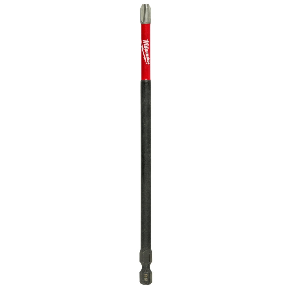 Milwaukee 48-32-4208 SHOCKWAVE 6" Impact Phillips #3 Power Bits, 10-Pack