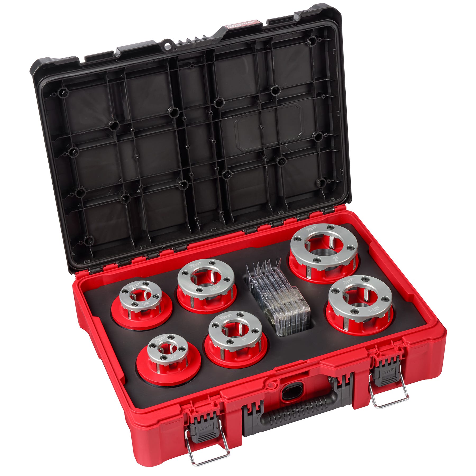 Milwaukee 48-36-1060 1/2" - 2" High Speed NPT Forged Aluminum Die Head KIT