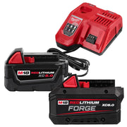 Milwaukee M18 REDLITHIUM FORGE XC 8.0Ah + M18 XC 5.0Ah Starter Kit