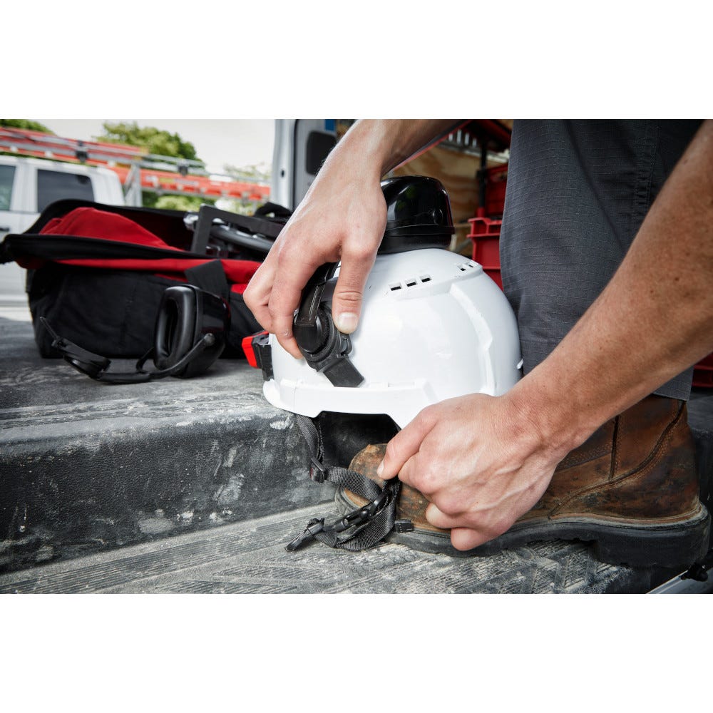Milwaukee 48-73-1306 Green Vented Safety Helmet - Type 2, Class C