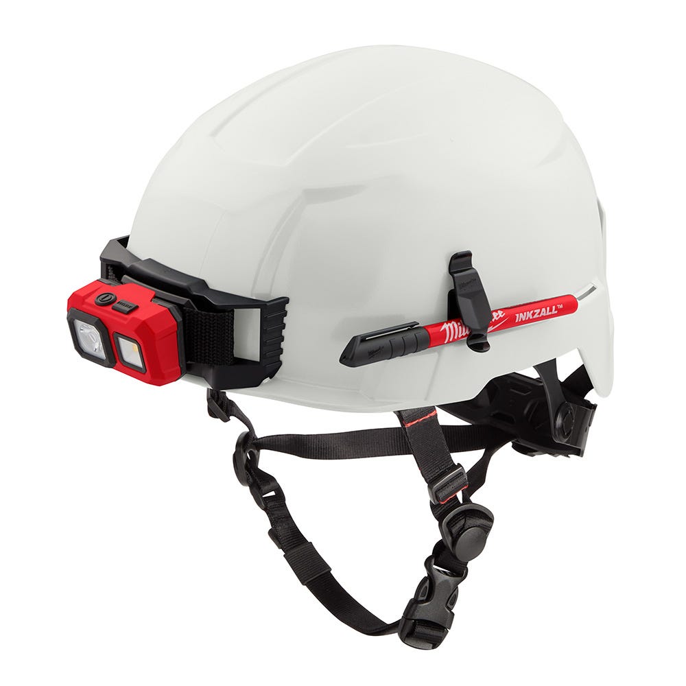 Milwaukee 48-73-1301 White Safety Helmet - Type 2, Class E