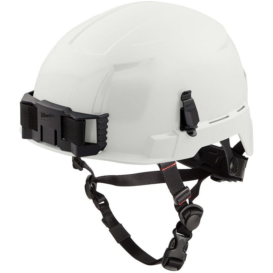 セキュリティ・セーフティ H Milwaukee 48-73-1301 White Safety Helmet - Type 2, Class E – Tool Nut