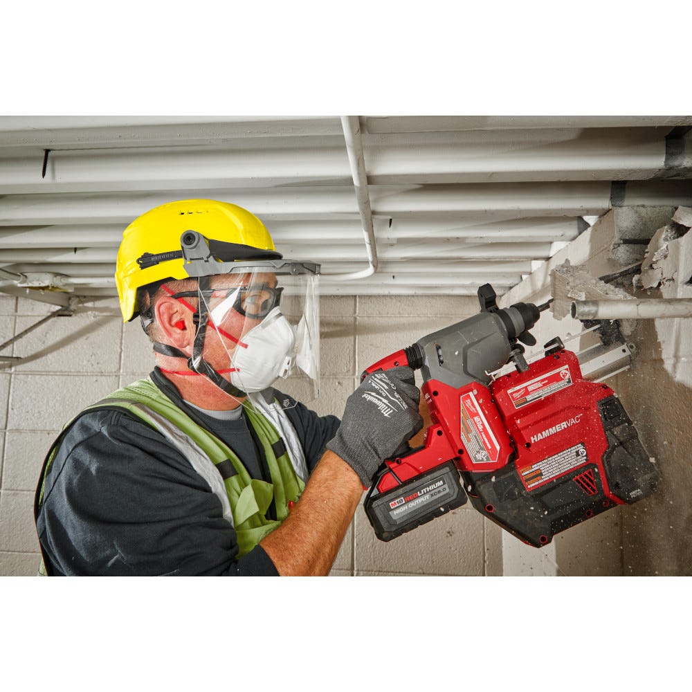 Milwaukee 48-73-1302 Yellow Vented Safety Helmet - Type 2, Class C