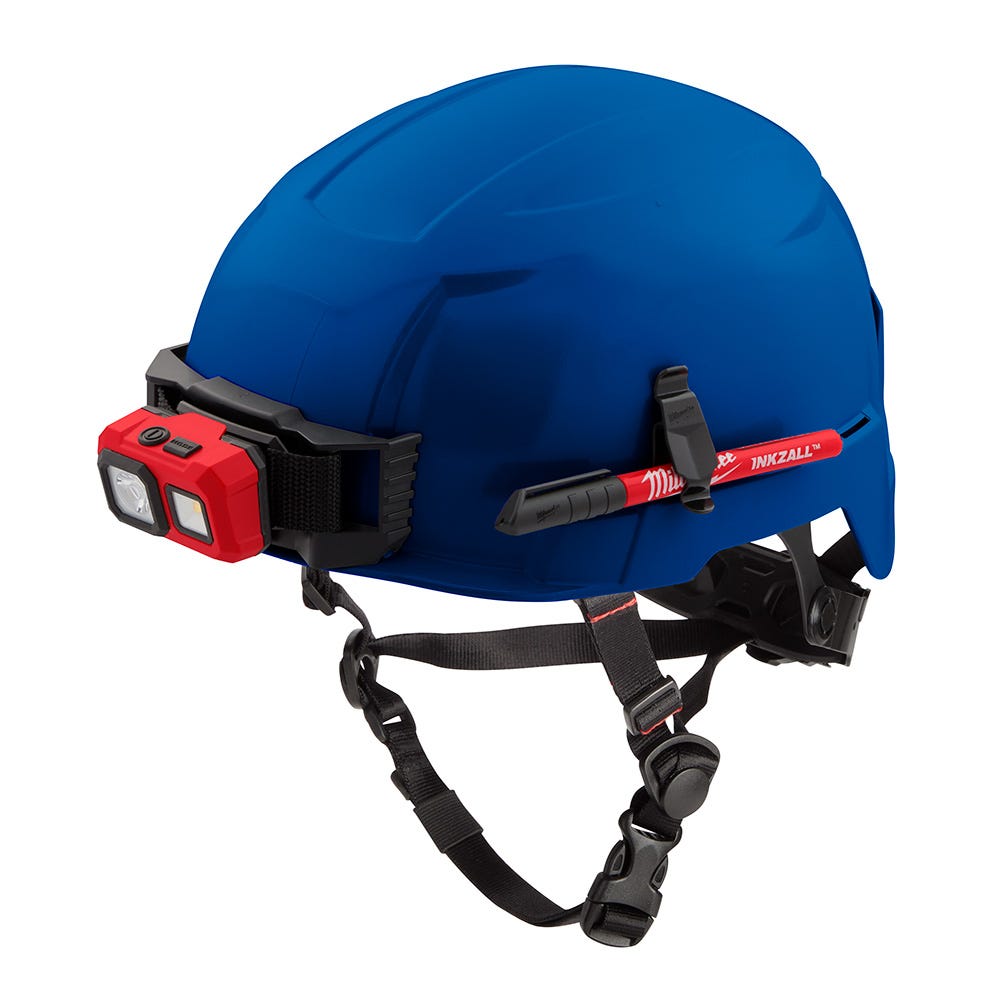 Milwaukee 48-73-1305 Blue Safety Helmet - Type 2, Class E