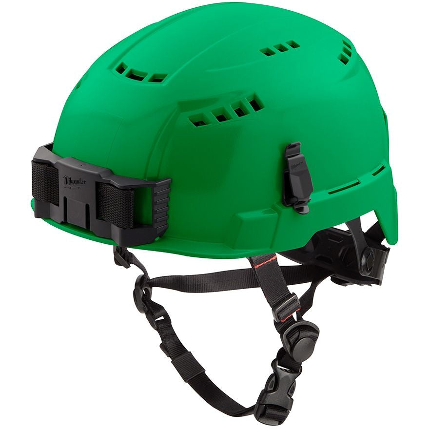 Milwaukee 48-73-1306 Green Vented Safety Helmet - Type 2, Class C