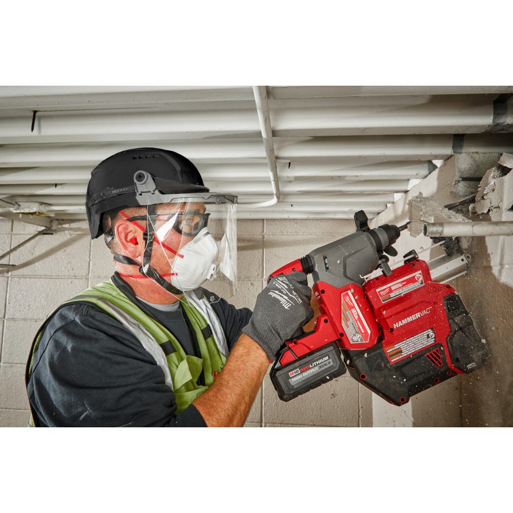 Milwaukee 48-73-1310 Black Vented Safety Helmet - Type 2, Class C