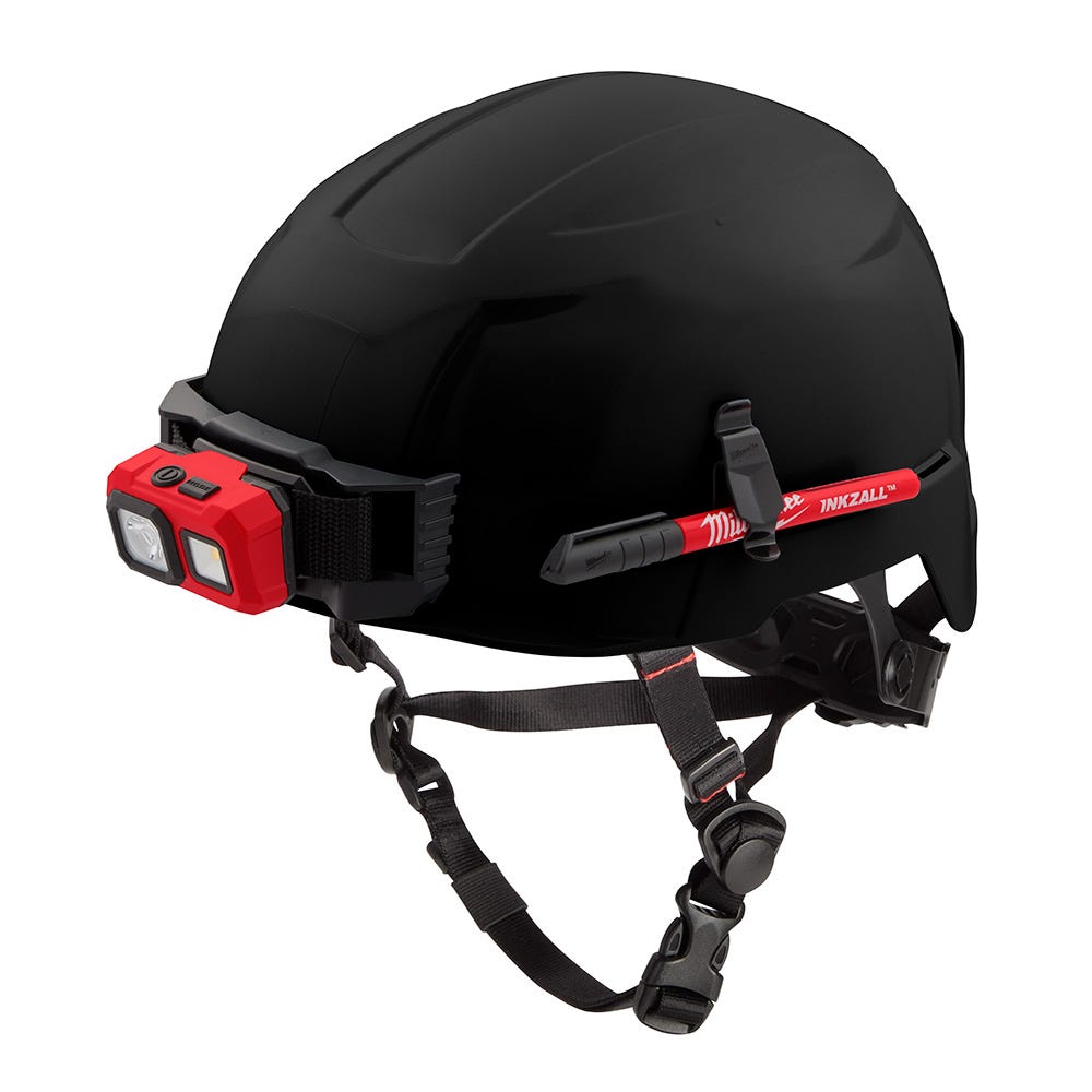 Milwaukee 48-73-1311 Black Safety Helmet - Type 2, Class E
