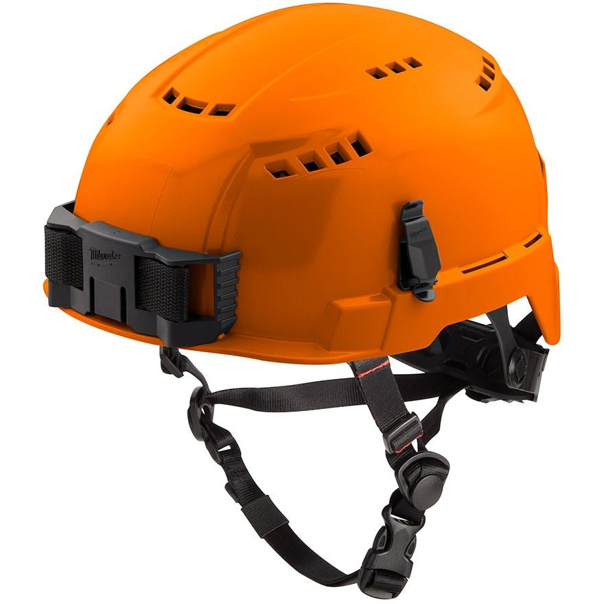 Milwaukee 48-73-1312 Orange Vented Safety Helmet - Type 2, Class C