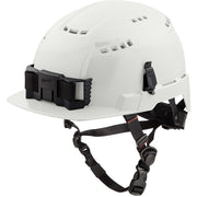 Milwaukee 48-73-1320 White Front Brim Vented Safety Helmet - Type 2, Class C