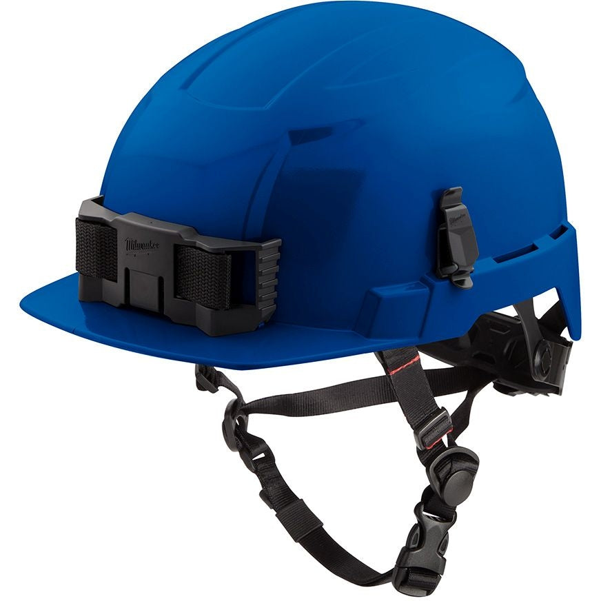 Milwaukee 48-73-1325 Blue Front Brim Safety Helmet - Type 2, Class E