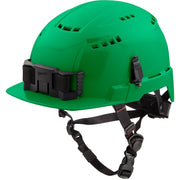 Milwaukee 48-73-1326 Green Front Brim Vented Safety Helmet - Type 2, Class C