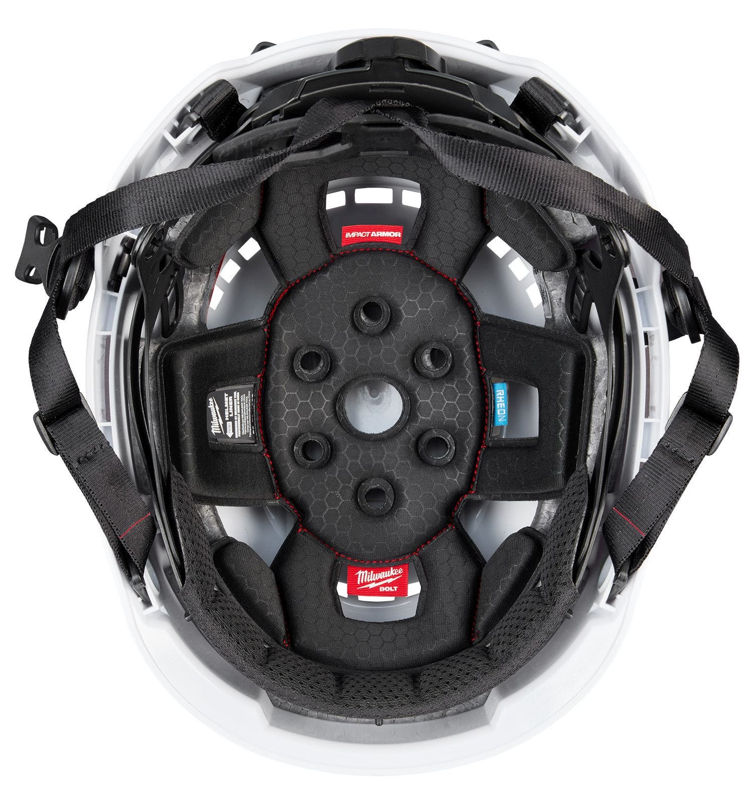 Milwaukee 48-73-1352 BOLT Yellow Vented Safety Helmet with IMPACT ARMOR Liner (USA) - Type 2, Class C