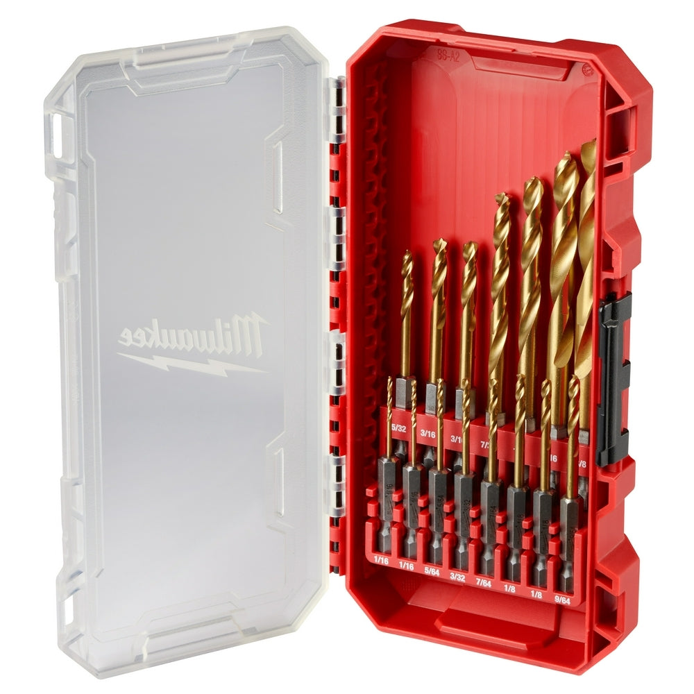 Milwaukee 48-89-4670 SHOCKWAVE Impact Duty RED HELIX Titanium