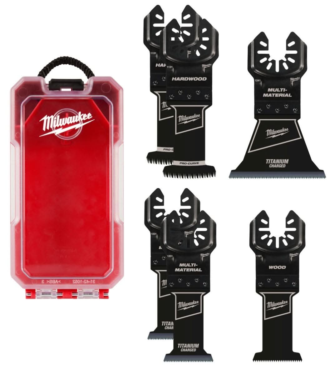 10-Pack Nail Eater Bi-Metal Oscillating Multi-Tool Saw Blades - For Wood & Metal