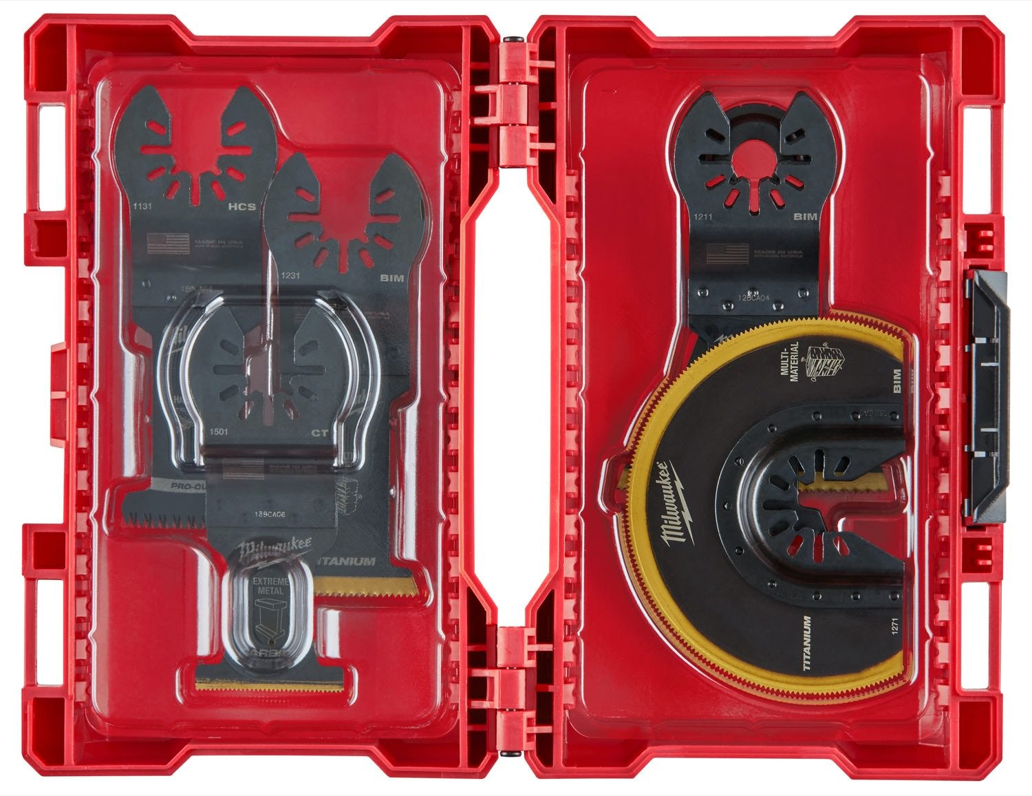 Milwaukee 49-10-9113 Open-Lok Multi-Tool Blade Kit, 9-Pieces