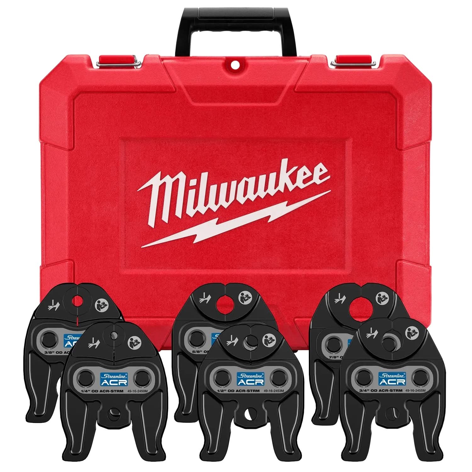 mikanreito 　1/16 1/24セット Milwaukee 49-16-2461M 1/4 in. - 7/8 in. Streamline ACR Press Jaw