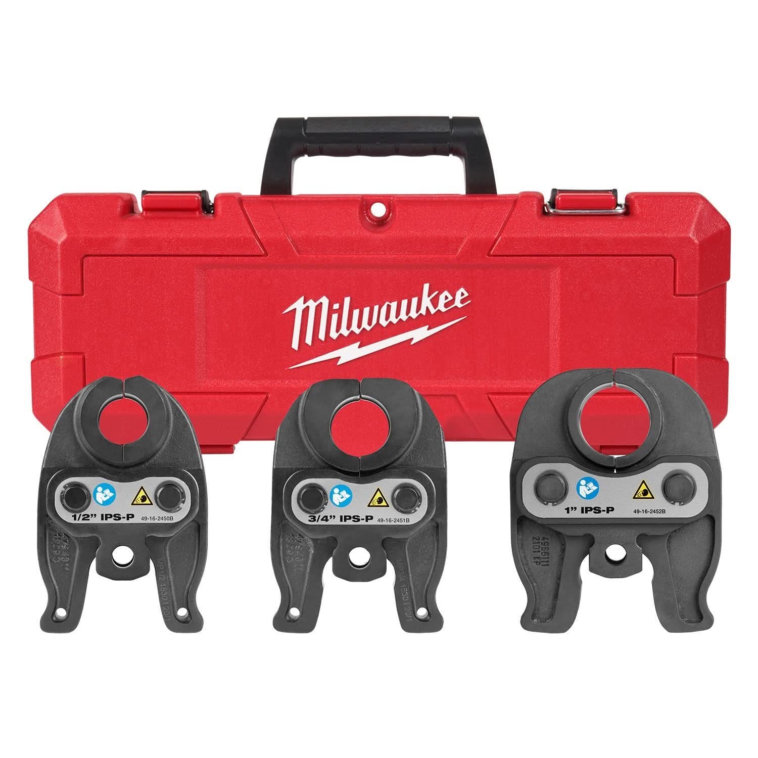 Milwaukee 49-16-2496 1/2-in-1-in IPS-P Press Jaw Kit For M12 FORCE