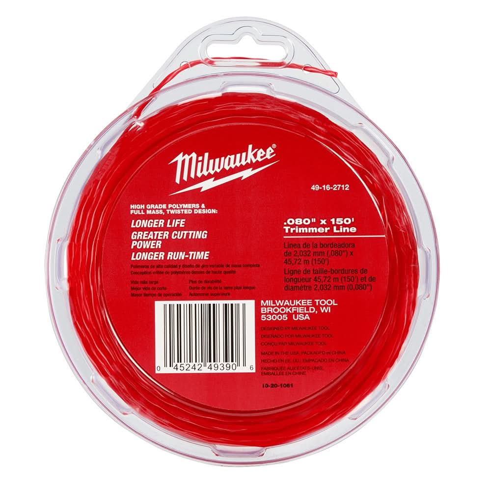 テルミー線 Milwaukee 49-16-2712 .080