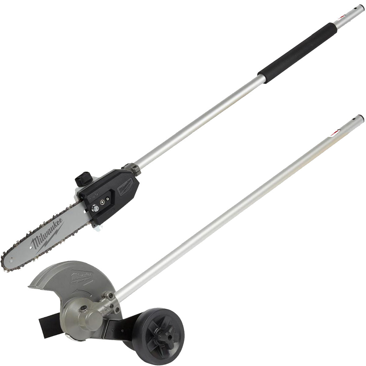 Milwaukee 49-16-2720 M18 FUEL QUIK-LOK 10" Pole Saw Attachment and QUIK-LOK Edger Attachment