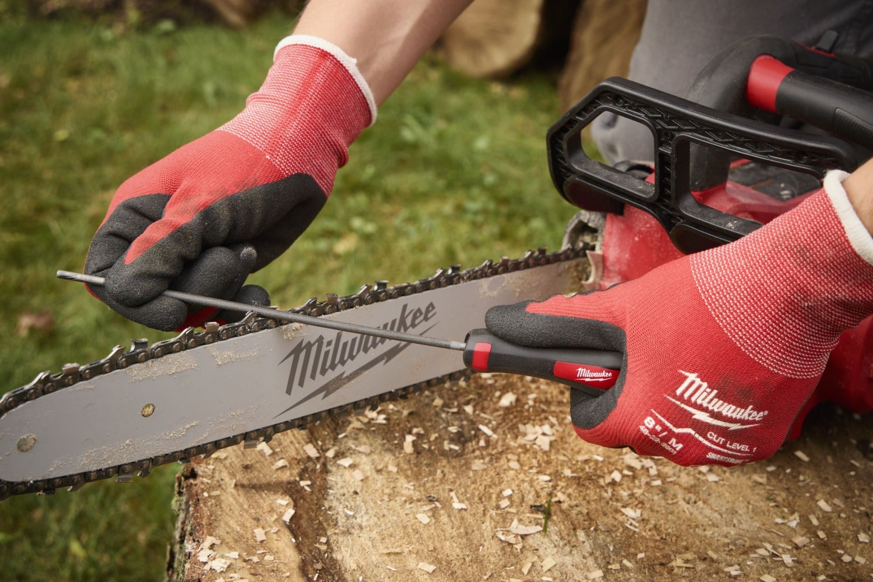 Milwaukee 49-16-2883 5/32” Round File for Saw Chain 6 PK