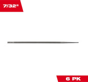 Milwaukee 49-16-2889 7/32” Round File for Saw Chain 6 PK