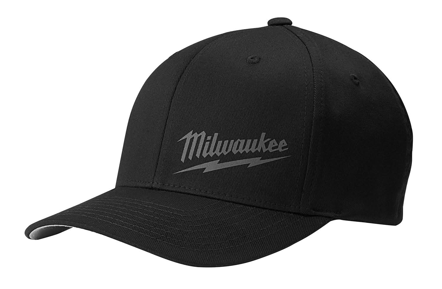Milwaukee 504B Black Flexible Stretch-Fit Hat – Tool Nut
