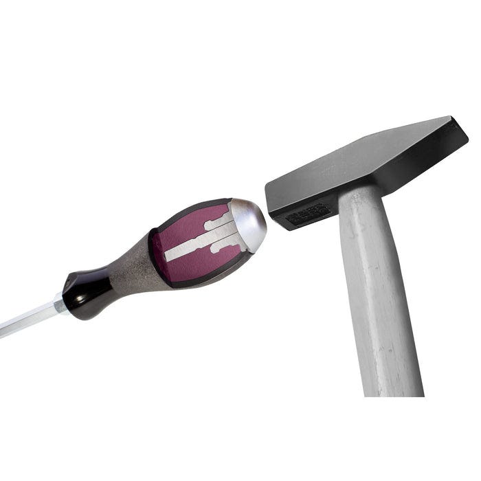 Wiha 53398 8-Piece MicroFinish Xheavy Duty Slotted and Phillips Screwdriver Set