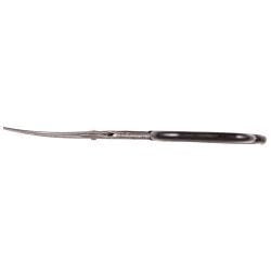 Klein Tools 546C Rubber Flashing Scissor w/Curved Blade, 5-1/2-Inch