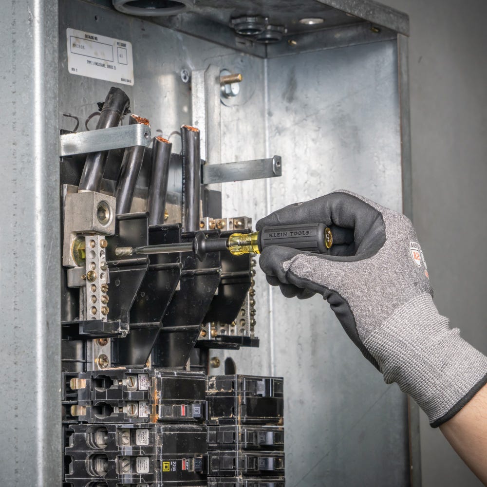 Klein Tools 6013K Slotted Screw Holding Driver, 3/16 in.