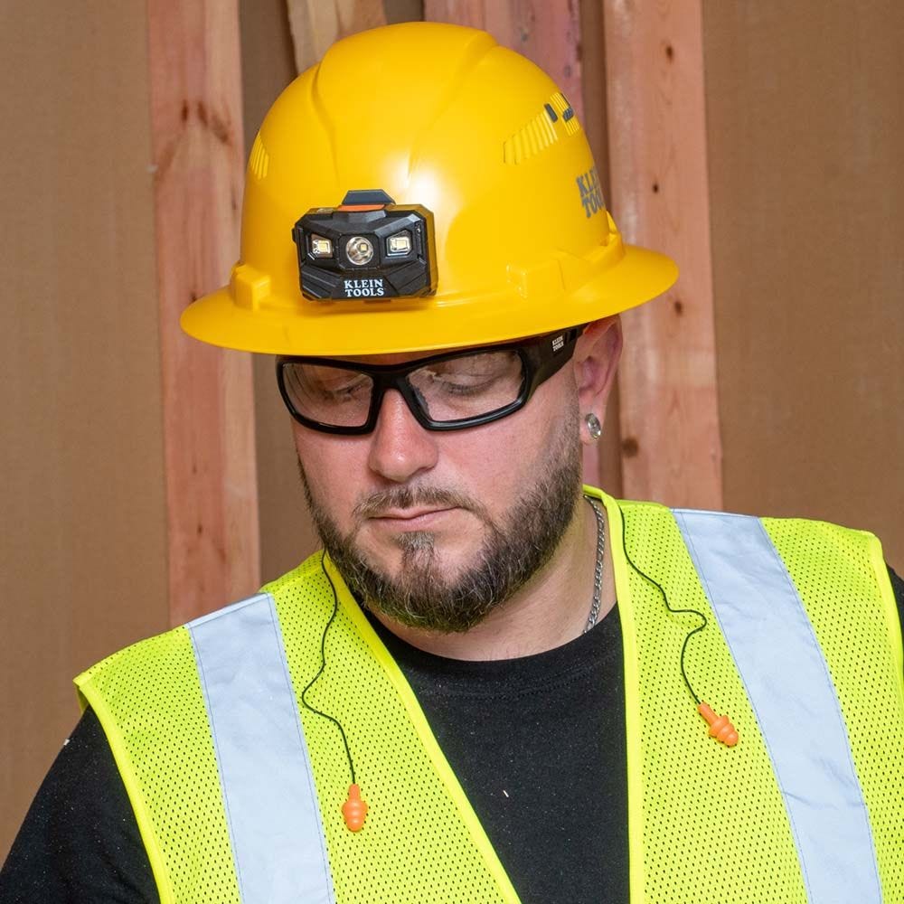 Klein Tools 6050350 Corded Earplugs, 50-Pair Dispenser Pack