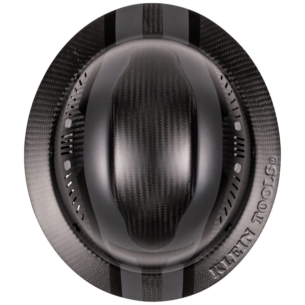 Klein Tools 60513 Klein Carbon Fiber Full Brim Hard Hat, Spartan