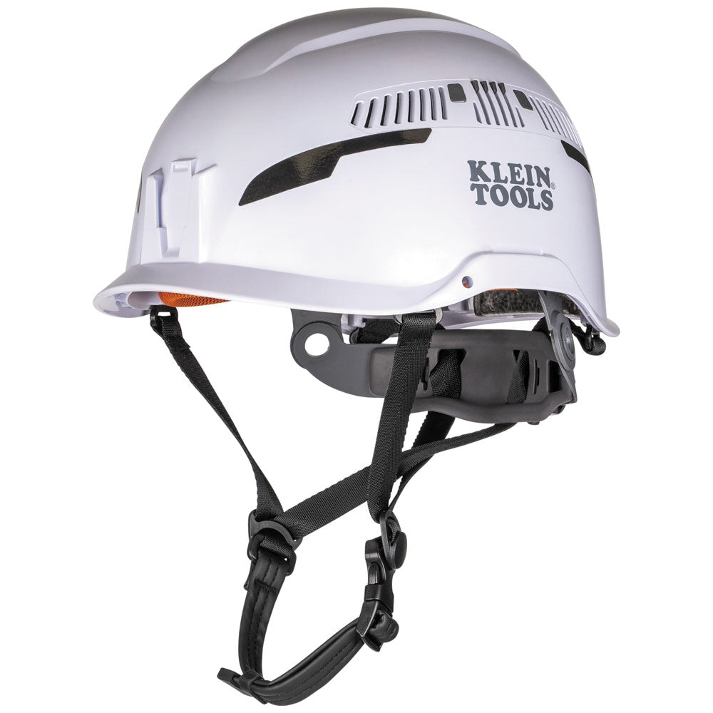 Klein Tools 60565 Safety Helmet, Type-2, Vented Class C, White